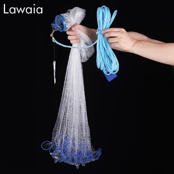 Lawaia Easy throw Cast Net Diameter 2.4M-7.2M American Style Fishing Net Small Mesh Outdoor Sports Fish Trap Network
Lawaia Easy throw Cast Net Diameter 2.4M-7.2M American Style Fishing Net Small Mesh Outdoor Sports Fish Trap Network