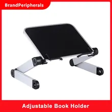 Portable Reading Stand Adjustable Book Holder Bookshelf Bookrest Paper Clip for Magazine Document Cookbook Laptop
Portable Reading Stand Adjustable Book Holder Bookshelf Bookrest Paper Clip for Magazine Document Cookbook Laptop