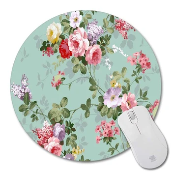 Desktop Supplies Round Shape Gaming Durable Soft Cloth Vintage Romantic Flowers Non-Slip Mouse Pad Smooth Easy Clean Rubber Base
Desktop Supplies Round Shape Gaming Durable Soft Cloth Vintage Romantic Flowers Non-Slip Mouse Pad Smooth Easy Clean Rubber Base