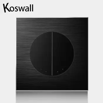 2 Gang Momentary Contact Switch Pulse Switch Wall Push Button Switch Electric Curtain Switch For Roller Shutter Black
2 Gang Momentary Contact Switch Pulse Switch Wall Push Button Switch Electric Curtain Switch For Roller Shutter Black