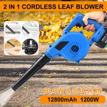 128V 12800mAh Cordless Leaf Blower Computer Dust Blower Vacuum Cleaner 2 in 1 Sweeper & Vacuum for Clearing Dust Rechargeable
128V 12800mAh Cordless Leaf Blower Computer Dust Blower Vacuum Cleaner 2 in 1 Sweeper & Vacuum for Clearing Dust Rechargeable