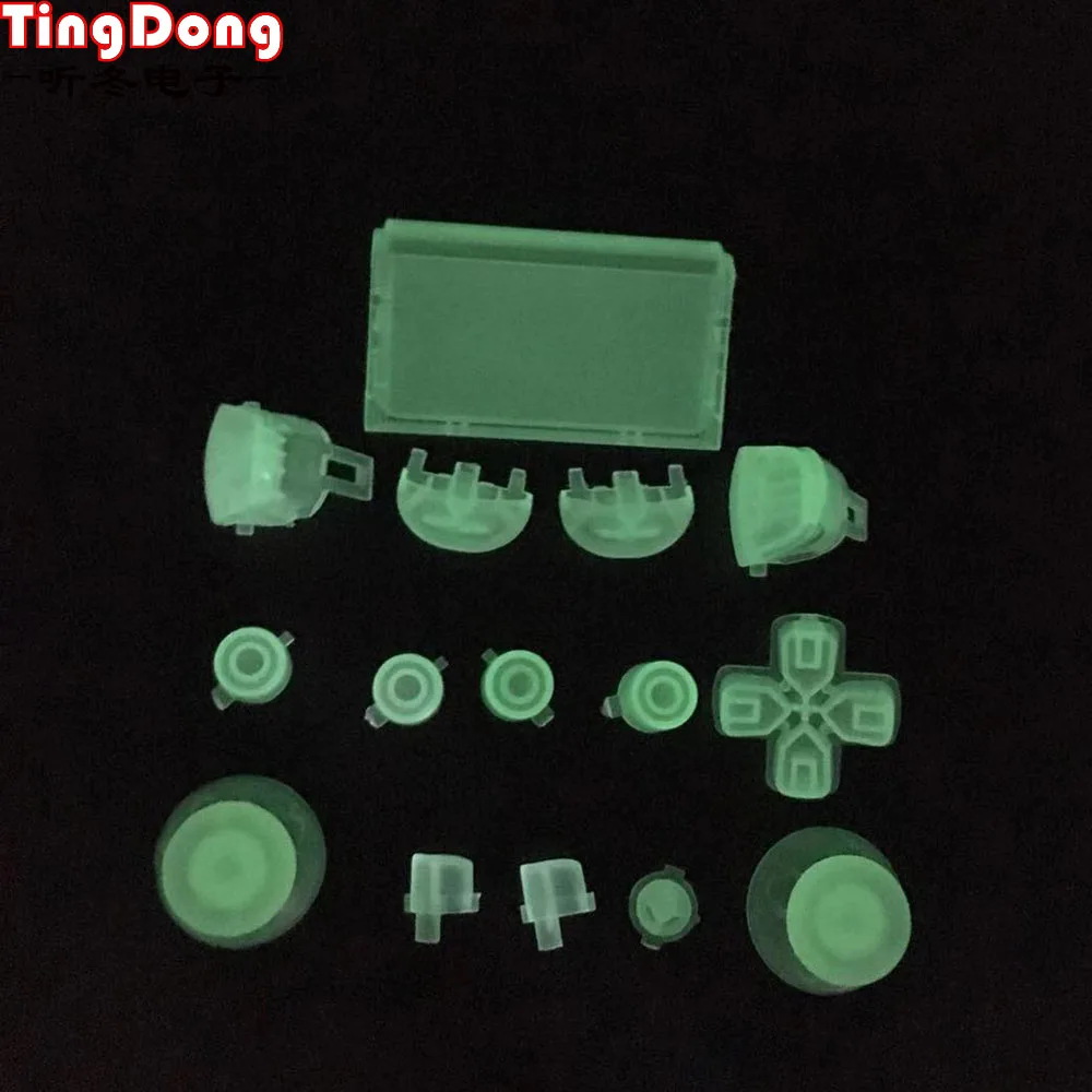 Hot Full Set Glow in the Dark Buttons Cap Replacement Parts for Sony PS4 Controller
Hot Full Set Glow in the Dark Buttons Cap Replacement Parts for Sony PS4 Controller