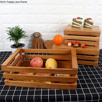 Bamboo Storage Basket Bread Wooden Tray Dessert Square Storage Box Dessert Table Decoration Multipurpose Desktop Bamboo Plate
Bamboo Storage Basket Bread Wooden Tray Dessert Square Storage Box Dessert Table Decoration Multipurpose Desktop Bamboo Plate