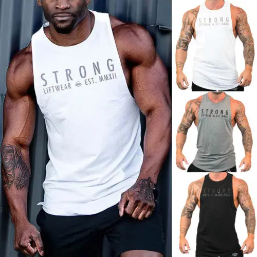 Fashion Casual Loose Solid Men Vest Bodybuild Tank Top Workout Muscle Stringer Singlet Racer Y Back Sport Summer Clothes
Fashion Casual Loose Solid Men Vest Bodybuild Tank Top Workout Muscle Stringer Singlet Racer Y Back Sport Summer Clothes
