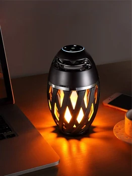 LED Flame Speakers with Flickering Flame Atmosphere Light with Bluetooth 4.2 Wireless Portable HD Audio Waterproof Bass Speaker
LED Flame Speakers with Flickering Flame Atmosphere Light with Bluetooth 4.2 Wireless Portable HD Audio Waterproof Bass Speaker