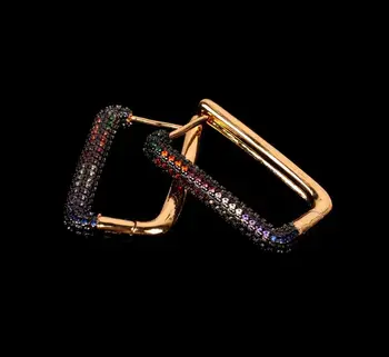 New colorful rectangular women INS temperament earrings classic women rhinestone ear jewelry wholesale
New colorful rectangular women INS temperament earrings classic women rhinestone ear jewelry wholesale