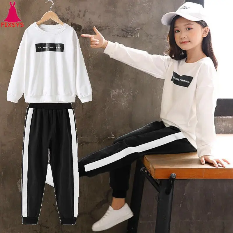 2020 Baby Girls Clothing Set Long Sleeve Children Clothing Sets Autumn Sweatshirts Pant Sport Kids Clothes Suit 5 7 8 9 10 Year
2020 Baby Girls Clothing Set Long Sleeve Children Clothing Sets Autumn Sweatshirts Pant Sport Kids Clothes Suit 5 7 8 9 10 Year