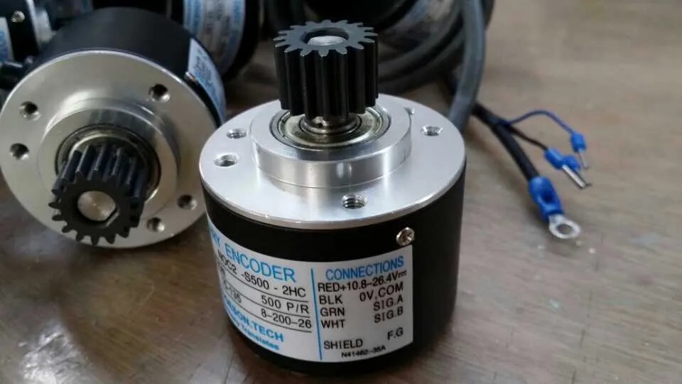 

1PCS Zhenxiong Zhende Special Encoder For Injection Molding Machine 500P Pulse Decoder Long Shaft Short Shaft Encoder