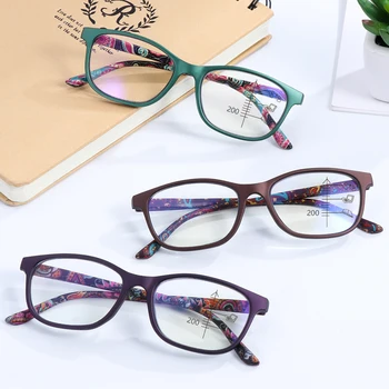 Multifocal Reading Glasses Progressive Bifocal Anti Blue Ray UV Protect Presbyopic Eyeglasses Computer Eyewear +1.0~+3.5
Multifocal Reading Glasses Progressive Bifocal Anti Blue Ray UV Protect Presbyopic Eyeglasses Computer Eyewear +1.0~+3.5