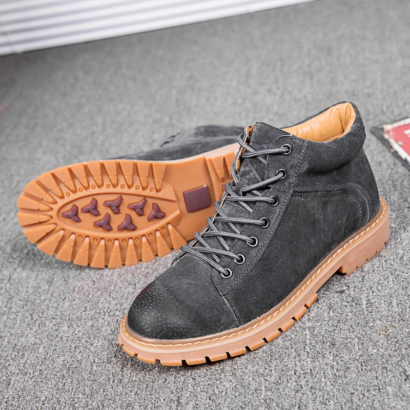 2019 Men Boots High Quality High Top Lace Up Men Shoes Winter Motorcycle Boots Comfortable Tactical Business Tooling Boots Male
2019 Men Boots High Quality High Top Lace Up Men Shoes Winter Motorcycle Boots Comfortable Tactical Business Tooling Boots Male