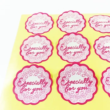 120pcs/pack Rose Red Lace Scrapbooking Especially For You Cute Sticker Label Stationary 
120pcs/pack Rose Red Lace Scrapbooking Especially For You Cute Sticker Label Stationary