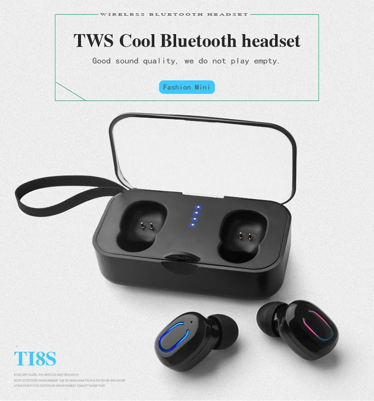 LIOEO TWS Wireless Earphone Bluetooth 5.0 Earphones Power Display Touch Control Sport Stereo Cordless Earbuds Headset Charging
LIOEO TWS Wireless Earphone Bluetooth 5.0 Earphones Power Display Touch Control Sport Stereo Cordless Earbuds Headset Charging
