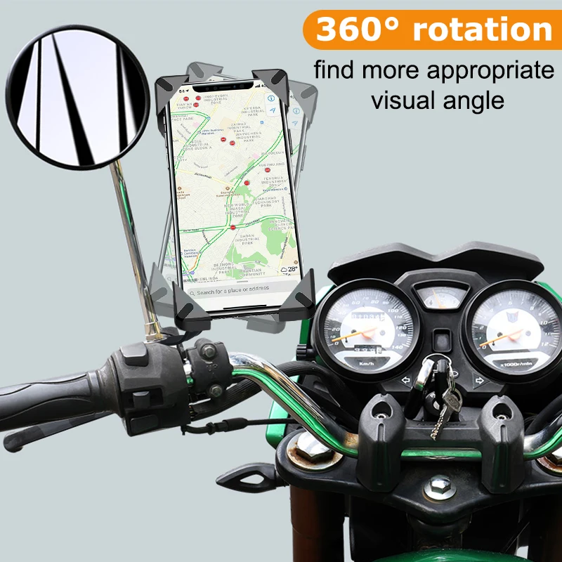XMXCZKJ Motorcycle Handphone Holder 360 Rotatable GPS Motorcycle Mobile Support Rearview Mirror Cell Phone Holder For iPhone Xr
XMXCZKJ Motorcycle Handphone Holder 360 Rotatable GPS Motorcycle Mobile Support Rearview Mirror Cell Phone Holder For iPhone Xr