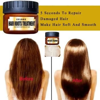 Keratin Moisturizing Hair Care Mask Ginger Treatment Conditioner Mask 5 Second Repairs Damage Hair Root Restore Soft 60ml
Keratin Moisturizing Hair Care Mask Ginger Treatment Conditioner Mask 5 Second Repairs Damage Hair Root Restore Soft 60ml