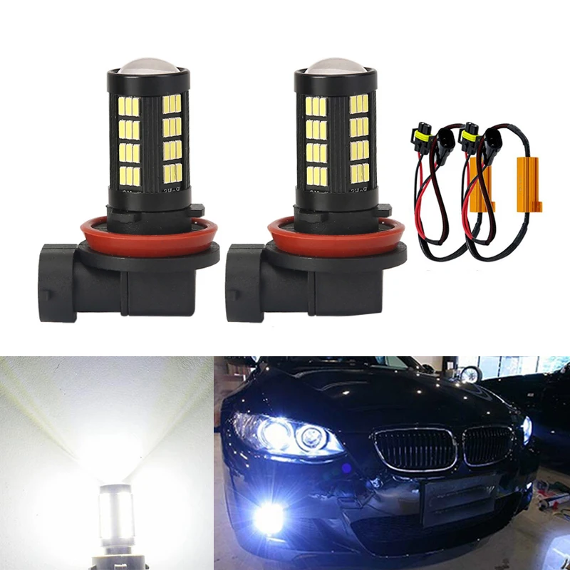 2x H8 H11 Led HB4 9006 Canbus No Error Fog Lights Bulbs 4014SMD Car Driving Running Lamp Auto LED 12V 24V
2x H8 H11 Led HB4 9006 Canbus No Error Fog Lights Bulbs 4014SMD Car Driving Running Lamp Auto LED 12V 24V