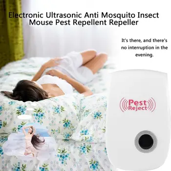 Electronic Ultrasonic Rechargeble Anti Mosquito Insect Pest Reject Mouse Repellent Repeller Practical Home Necessity 
Electronic Ultrasonic Rechargeble Anti Mosquito Insect Pest Reject Mouse Repellent Repeller Practical Home Necessity