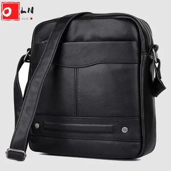 OLN Brand Men's Bag Genuine Leather Messenger Bag For Men Fashion Design Messenger With Zipper Pocket Messenger Fit With Ipad
OLN Brand Men's Bag Genuine Leather Messenger Bag For Men Fashion Design Messenger With Zipper Pocket Messenger Fit With Ipad