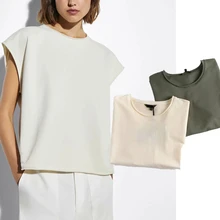 Elmsk England Style Fashion Simple Solid Summer T Shirt Women Burrs O-neck Harajuku Tshirt Batwing Sleeve Loose Cotton Tops
Elmsk England Style Fashion Simple Solid Summer T Shirt Women Burrs O-neck Harajuku Tshirt Batwing Sleeve Loose Cotton Tops