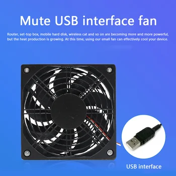 New 5V USB Computer Case Chassis Cooling Fan Wireless Router Set-top Box Silent Mute Radiator Cooler PC Case Cooling Fan 
New 5V USB Computer Case Chassis Cooling Fan Wireless Router Set-top Box Silent Mute Radiator Cooler PC Case Cooling Fan