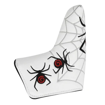 2019 Spider-Web Pattern Golf Putter Cover Headcover For Blade Golf Putter Head Cover Portable Golf Club Protector PU Leather
2019 Spider-Web Pattern Golf Putter Cover Headcover For Blade Golf Putter Head Cover Portable Golf Club Protector PU Leather