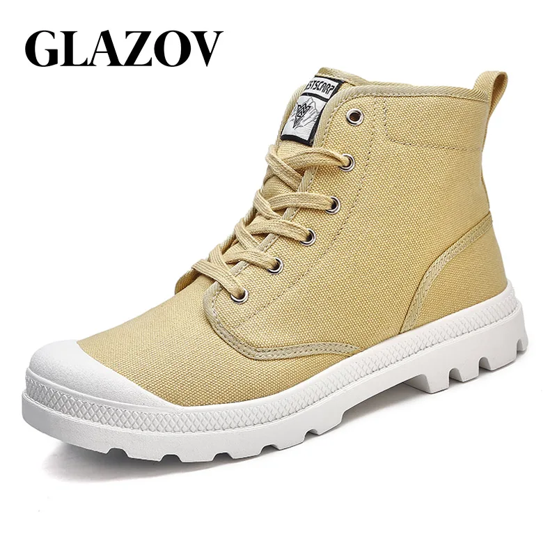 GLAZOV High-top Light Men's Casual Shoes Fashion Platform Sneakers Black White Breathable Male Thick-soled Chunky Canvas Shoes
GLAZOV High-top Light Men's Casual Shoes Fashion Platform Sneakers Black White Breathable Male Thick-soled Chunky Canvas Shoes