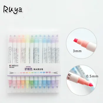 Highlighter Double-head Art Pens Pastel Liquid School Color Stationery Bullet Journal Supplies brush pen markers manga drawing
Highlighter Double-head Art Pens Pastel Liquid School Color Stationery Bullet Journal Supplies brush pen markers manga drawing