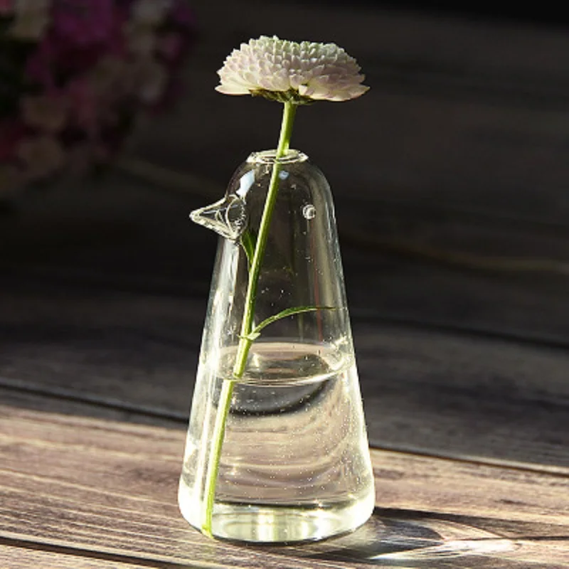 Japanese Handmade Creative Cute Penguin Glass Vase Home Decoration Crystal Transparent Bird Plants Flower Device Storage Gift
Japanese Handmade Creative Cute Penguin Glass Vase Home Decoration Crystal Transparent Bird Plants Flower Device Storage Gift