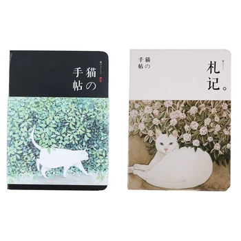 2pcs Blank Vintage Sketchbook Diary Drawing 80 Sheet Cute Cat Notebook Paper Sketch Book - Reading Notes & Shade
2pcs Blank Vintage Sketchbook Diary Drawing 80 Sheet Cute Cat Notebook Paper Sketch Book - Reading Notes & Shade