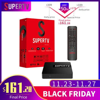 SuperTV Red Box Brasil Best Android TV Box with Air Mouse Support 4K 60Hz HD IPTV Box
SuperTV Red Box Brasil Best Android TV Box with Air Mouse Support 4K 60Hz HD IPTV Box