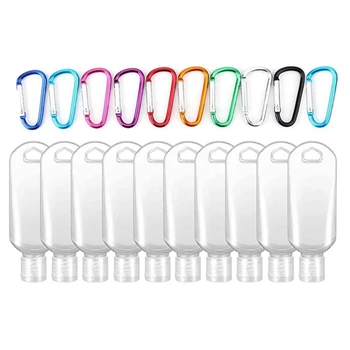 Portable 50ml Empty Squeeze Bottle with Keychain Hand Sanitizer Liquid Container 667D
Portable 50ml Empty Squeeze Bottle with Keychain Hand Sanitizer Liquid Container 667D