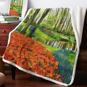 BIGHOUSES Throw Blanket Oil Painting Of A Garden Full Of Flowers Fleece Blankets Personalized Blankets Bedclothes
BIGHOUSES Throw Blanket Oil Painting Of A Garden Full Of Flowers Fleece Blankets Personalized Blankets Bedclothes