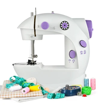 Mini Electric Sewing Machine Adjustable Speed Portable Household Multifunctional Sewing Machine with Light Cutter Foot Pedal
Mini Electric Sewing Machine Adjustable Speed Portable Household Multifunctional Sewing Machine with Light Cutter Foot Pedal