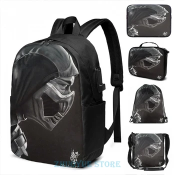 Funny Graphic print Scorpion(2) USB Charge Backpack men School bags Women bag Travel laptop bag
Funny Graphic print Scorpion(2) USB Charge Backpack men School bags Women bag Travel laptop bag