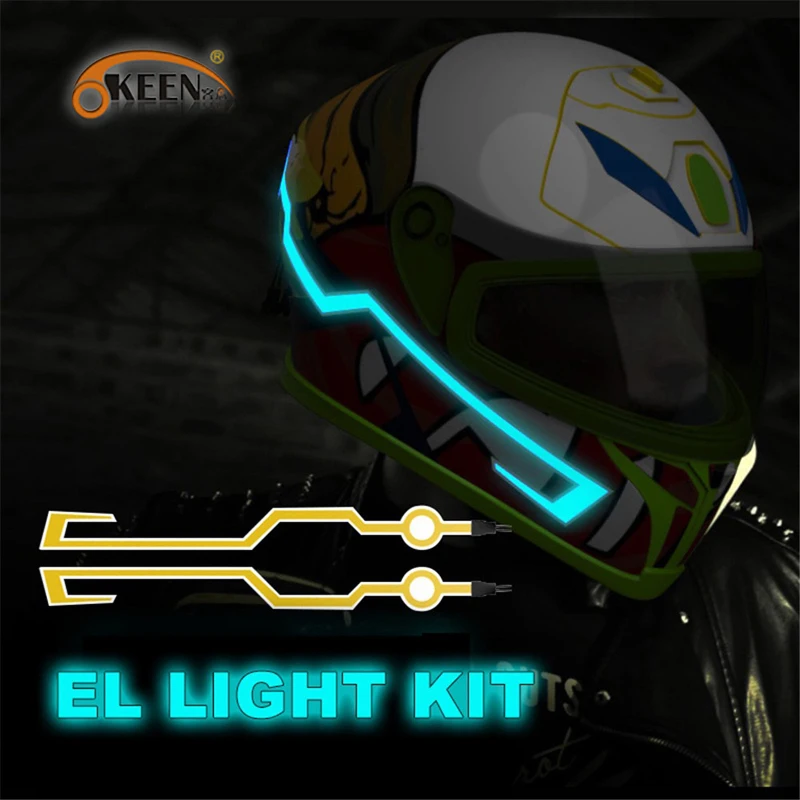 Okeen Motorcycle Helmet LED Light Waterproof Durable Motorcycle Night Riding Signal Bar Flashing Stripe LED Light Helmet kit
Okeen Motorcycle Helmet LED Light Waterproof Durable Motorcycle Night Riding Signal Bar Flashing Stripe LED Light Helmet kit