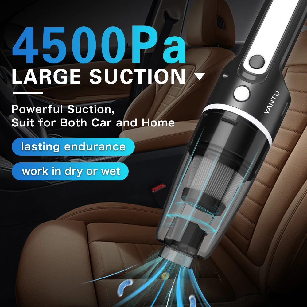 Car Vacuum Cleaner for Car Interior & Home & Computer Cleaning Portable Wireless Handheld Auto Vacuum Cleaner Robot
Car Vacuum Cleaner for Car Interior & Home & Computer Cleaning Portable Wireless Handheld Auto Vacuum Cleaner Robot