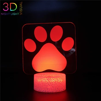 ATOPH The Paw 3D Night Light Boys Girls Bedroom Lighting Decoration Animal LED Nightlight
ATOPH The Paw 3D Night Light Boys Girls Bedroom Lighting Decoration Animal LED Nightlight