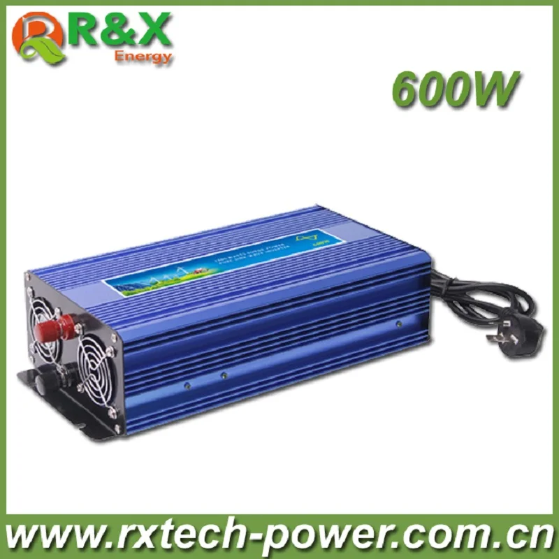 R & X 600W решетки инвертор Чистая синусоида Инвертор горячий Sellingf DC12V или 24V 48V