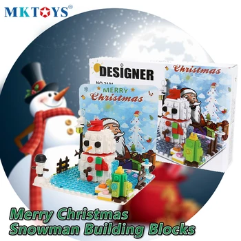 Christmas Snowman Model Building Blocks 3D Wedding Bride Educational Figures Diy Mini Bricks Toys Greeting Card For Children
Christmas Snowman Model Building Blocks 3D Wedding Bride Educational Figures Diy Mini Bricks Toys Greeting Card For Children