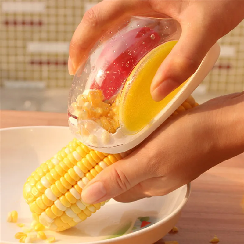 VOGVIGO 1 Pc Useful Corn Stripper Cutter Corn Shaver Peeler Cooking Tools Kitchen Cob Remover Kitchen Gadgets Durable
VOGVIGO 1 Pc Useful Corn Stripper Cutter Corn Shaver Peeler Cooking Tools Kitchen Cob Remover Kitchen Gadgets Durable