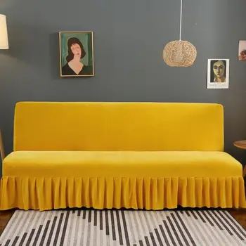 12Solid Color Sofa Cover Without Armrest Sofa Bed Cover Thicken Elastic with Skirt Protector Slipcover Couch Cover Funda Sofa
12Solid Color Sofa Cover Without Armrest Sofa Bed Cover Thicken Elastic with Skirt Protector Slipcover Couch Cover Funda Sofa