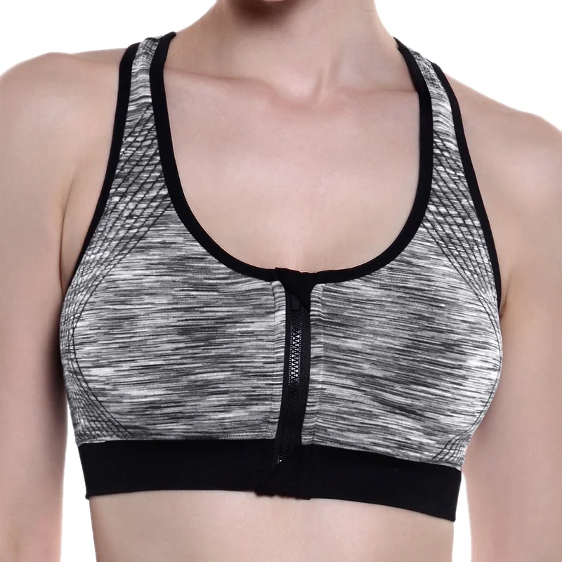 LIVA GIRL Gradient Brallett Crop Top High Stretch Breathable Fitness Bras Padded Seamless Zipper Racerback Wire Free Push Up Bra
LIVA GIRL Gradient Brallett Crop Top High Stretch Breathable Fitness Bras Padded Seamless Zipper Racerback Wire Free Push Up Bra
