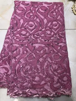 New Arrival Sequins Lace Fabrics African Nigerian Tulle Mesh Lace Fabric for Wedding Velvet Lace Fabrics with Sequins Beads
New Arrival Sequins Lace Fabrics African Nigerian Tulle Mesh Lace Fabric for Wedding Velvet Lace Fabrics with Sequins Beads