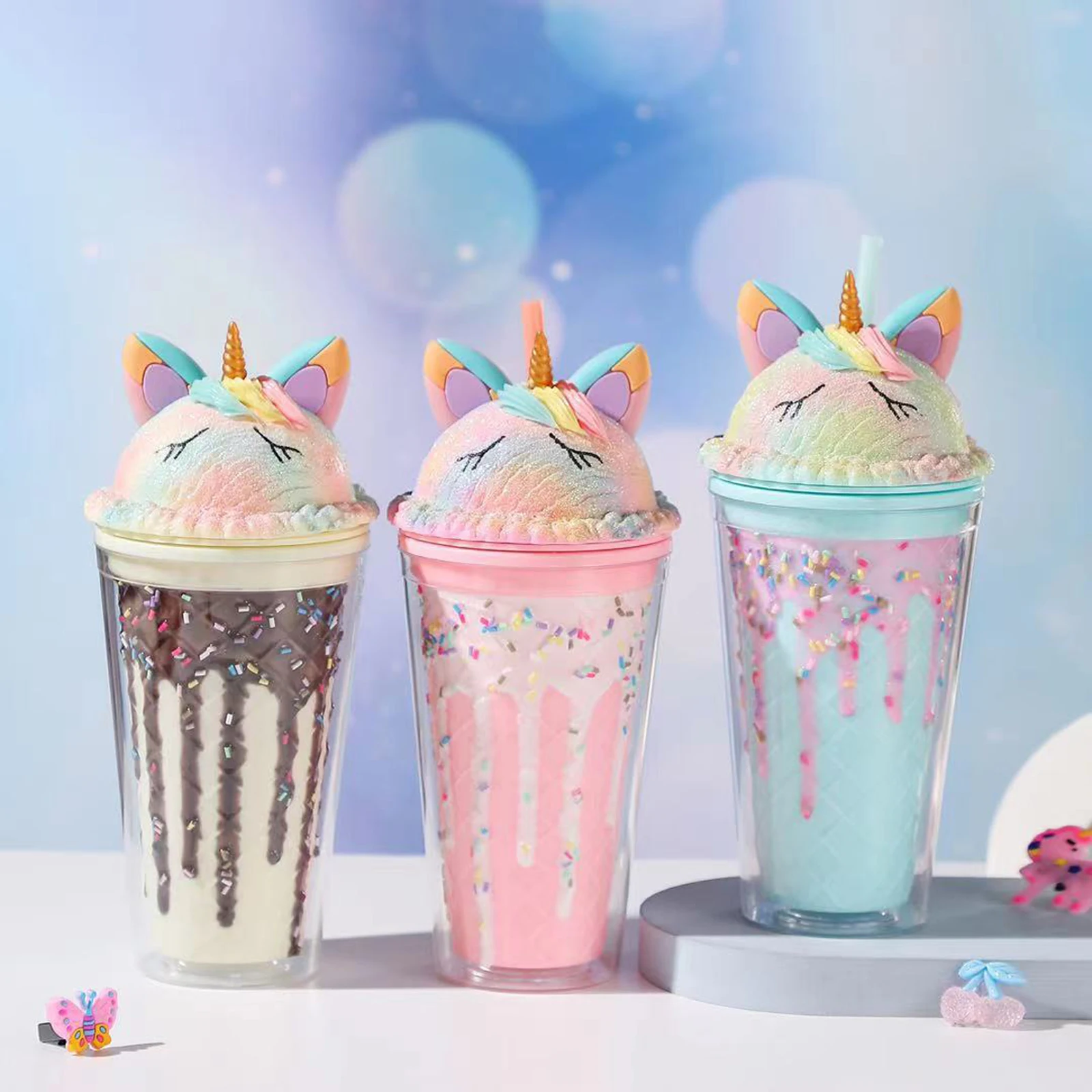 Unicorn Sparkling Rainbow Tumbler Unicorn Sparkling Rainbow Tumbler