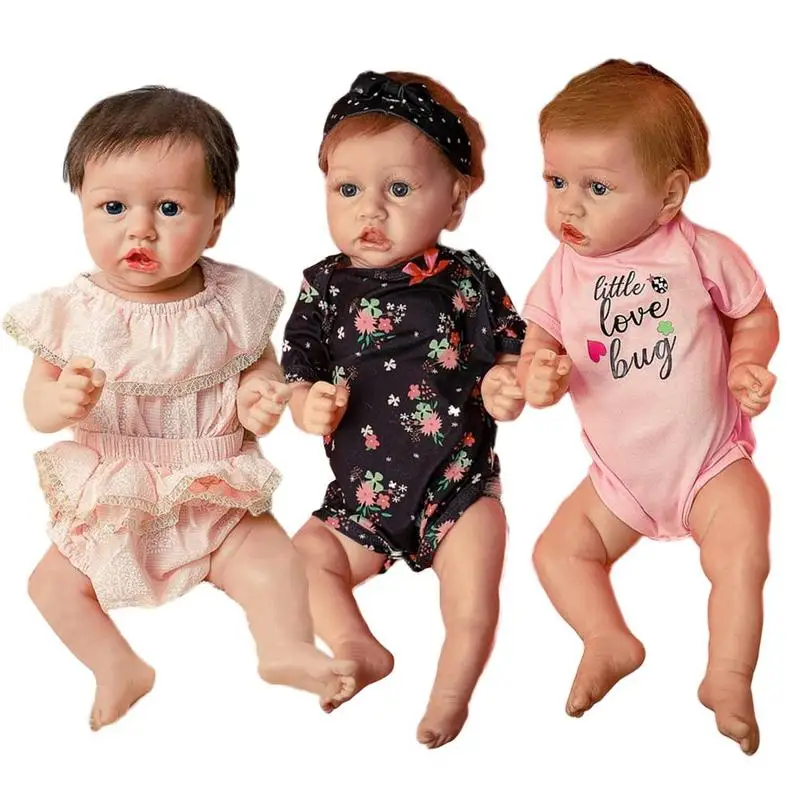 Fashion Full Silicone Simulation Baby Doll Lifelike Newborn Cute Baby Liam Vinyl Doll for 3 Year Christmas Party Gift 
Fashion Full Silicone Simulation Baby Doll Lifelike Newborn Cute Baby Liam Vinyl Doll for 3 Year Christmas Party Gift