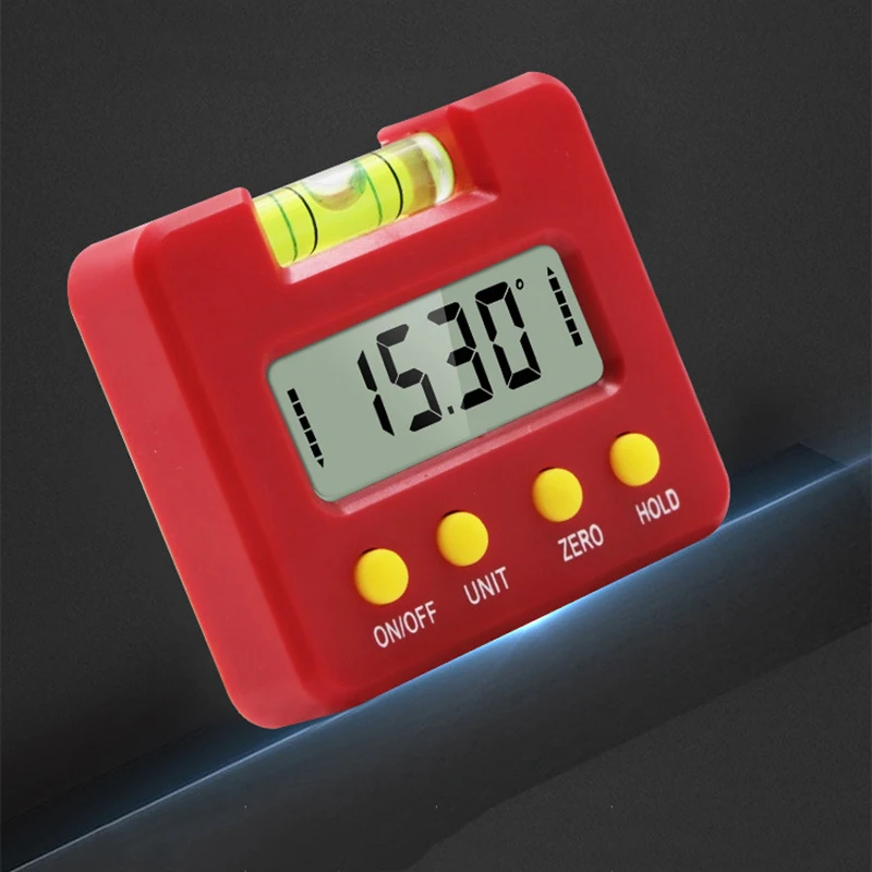 360° goniometer electronic digital inclinometer box electronic angle ruler with tape horizontal bubble angle gauge angle gauge
360° goniometer electronic digital inclinometer box electronic angle ruler with tape horizontal bubble angle gauge angle gauge