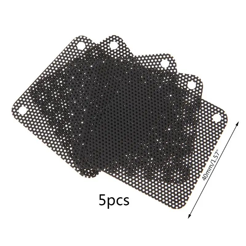 5PCS PVC Fan Dust Filter PC Dustproof Case Cuttable Computer Mesh Cover 40mm Mesh Black
5PCS PVC Fan Dust Filter PC Dustproof Case Cuttable Computer Mesh Cover 40mm Mesh Black