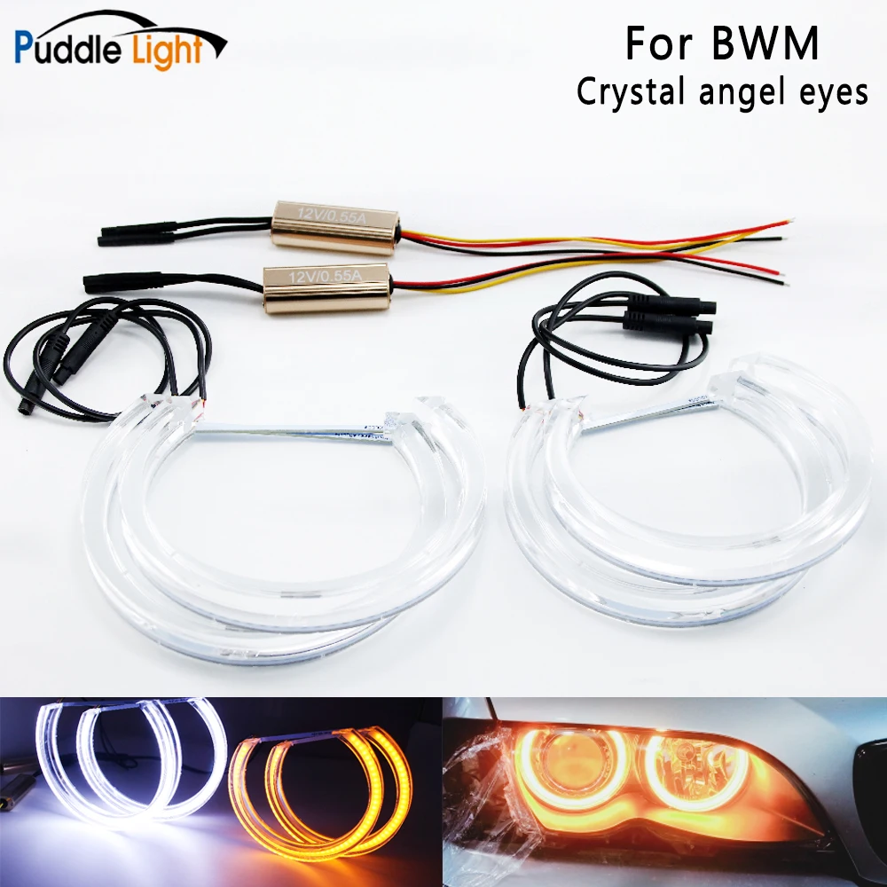 Angel Eyes Tuning For BMW E46 /E39/E36/E38/E90/E91 Halogen Xenon Headlight LED Halo Car Lights Accessories Retrofit DTM Style 
Angel Eyes Tuning For BMW E46 /E39/E36/E38/E90/E91 Halogen Xenon Headlight LED Halo Car Lights Accessories Retrofit DTM Style