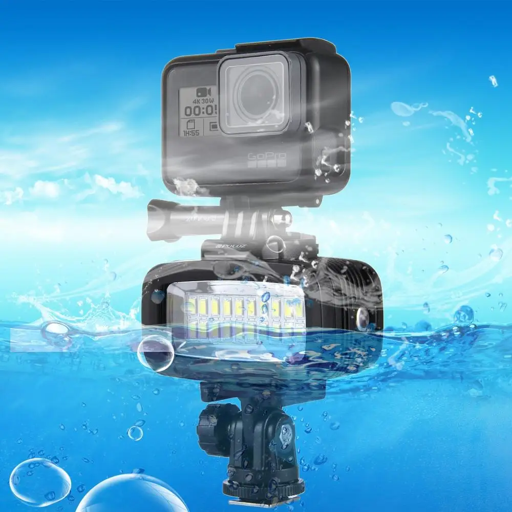 Светильник для подводной съемки камеры водонепроницаемый светильник для DSLR камеры 20 светодиодов 40 м Водонепроницаемый IPX8 студийный светильник для видео и фото для GoPro HERO
Светильник для подводной съемки камеры водонепроницаемый светильник для DSLR камеры 20 светодиодов 40 м Водонепроницаемый IPX8 студийный светильник для видео и фото для GoPro HERO