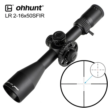 Weapon LR 2-16x50 SFIR Hunting Scope Mil Dot Glass Etched Reticle Red Illumination Side Parallax Turrets Lock Reset Riflescope
Weapon LR 2-16x50 SFIR Hunting Scope Mil Dot Glass Etched Reticle Red Illumination Side Parallax Turrets Lock Reset Riflescope