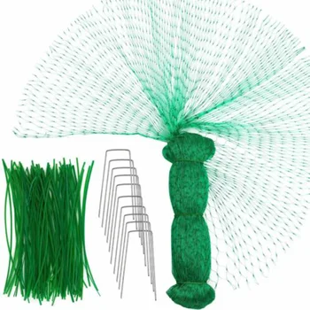 4x6m Anti-bird Net Garden Netting Anti Birds Plant Trees Fruit Pond Net&Peg/ Tie Offer Prevent The Birds Pecking 1.5*1.5cm/ Mesh
4x6m Anti-bird Net Garden Netting Anti Birds Plant Trees Fruit Pond Net&Peg/ Tie Offer Prevent The Birds Pecking 1.5*1.5cm/ Mesh